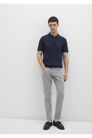 Mavi - Milan Mavi Black Gri Gabardin Pantolon 0081090688 Gri