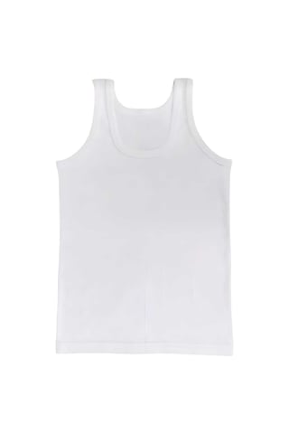 Uniquetrenders Erkek Çocuk İkili Set Pamuklu Penye 6 Atlet 6 Boxer Beyaz - Gri