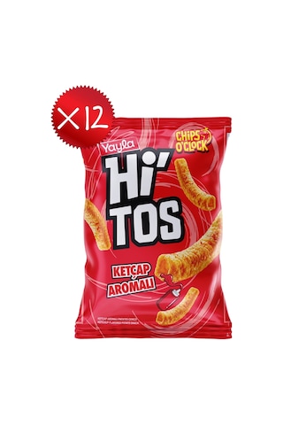 Yayla Hi'tos Ketçap Aromalı Patates Çerezi 100 G X12