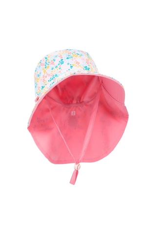 Decathlon - Uv Korumalı Şapka Bebek Uv Korumalı Şapka Çift Taraflı Pembe