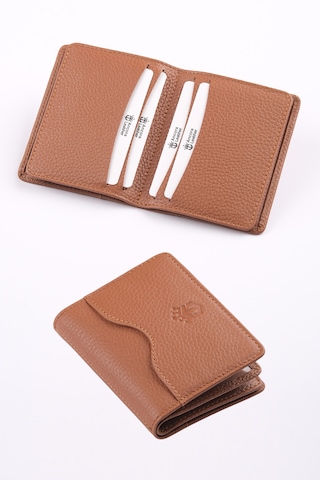 Ancora Leather Hakiki Deri Kartlık-26207 Taba