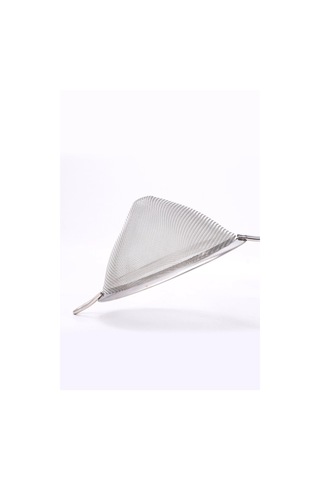 Saplı Tel Süzgeç 10 Cm Paslanmaz Çelik Konik Mutfak Süzgeci Çok Renkli