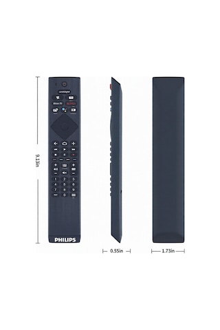 Philips Ambilight Rakuten Netflix Tuşlu Ses Komutlu Kumandası 54865350