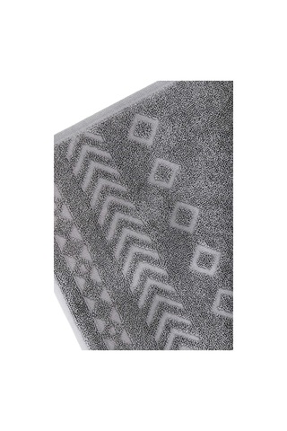 Oscuro Bathmat Space - Ekstra Yumusak, Modern %100 Pamuk 50X75Cm. Gri
