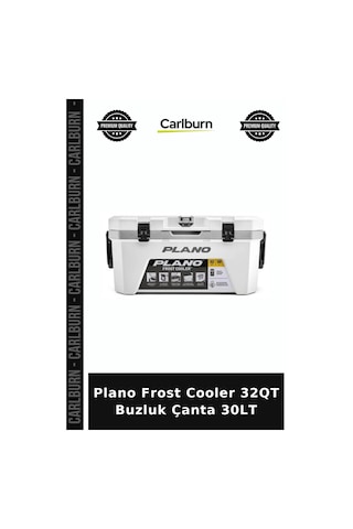Premium Plano Frost Cooler 32qt Buzluk Çanta 30lt Seyahat Soğutucu Kamp Standart