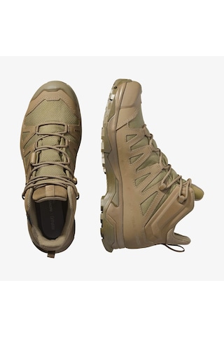 Salomon X Ultra Forces Mıd Gore-tex Taktik Bot Coyote Brown L47875200 Kahverengi