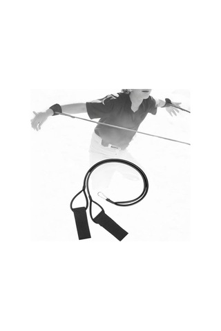 Ganzhoushop Suntek Spor Siyah Esnek Egzersiz Direnç Beyzbol Bandı Siyah