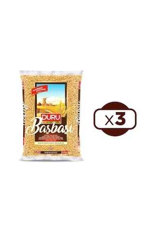 Duru Başbaşı Bulgur 3 x 1 KG
