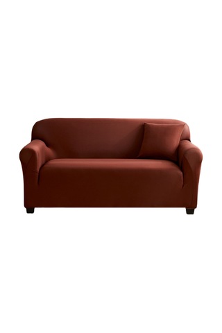 Düz Renkte Elastik Kanepe Kapağı Oturma Odası Dekoru İçin Kaymaz Kanepe Slipcover Çok Renkli
