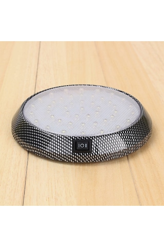 Moveevo 12v Dairesel Araç İçi Led Okuma Lambası - 46 Beyaz Led, Parlak Aydınlatma, Enerji Tasarruflu, Bagaj Ve İç Mekan Kullanıma Uygun