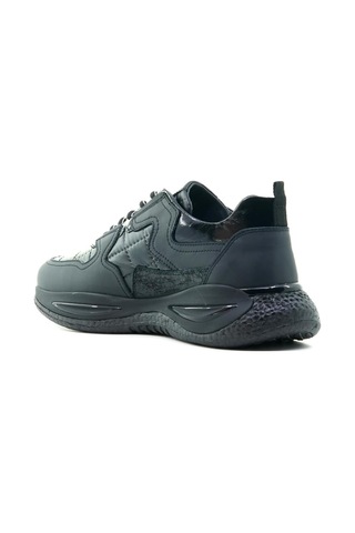 Yaşar Kaşlı Erkek Sneaker Günlük Ayakkabı 40-44 23k Ykö-18172 M Siyah
