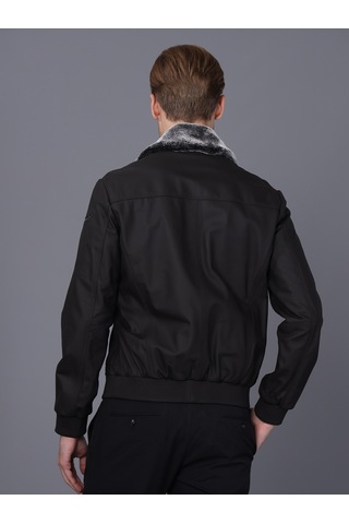 Basics&more Erkek Deri Ceket Es511 001