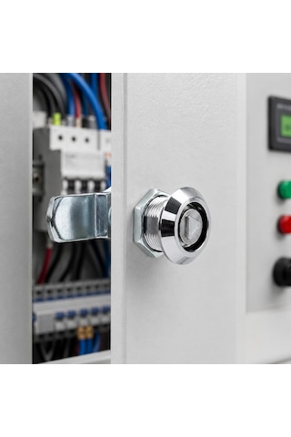 Lexroo Yaylı Pano Kilidi Üçgen Göbek Elektrik Panosu Makine Kapağı Kabin Kilidi Metal Pano Kilit