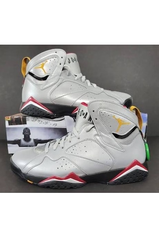 Nike Air Jordan 7 Retro Basketbol Ayakkabısı Kutusuz Gri