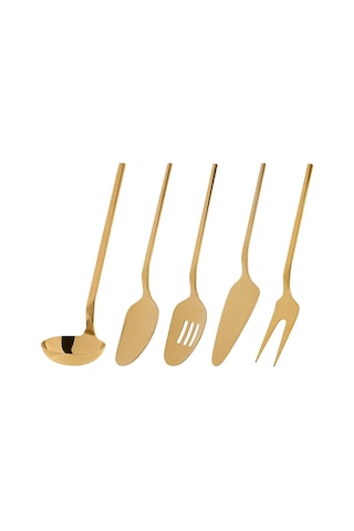 Jumbo 5100 5 Parça Titanyum Gold Servis Seti Titanyum Gold