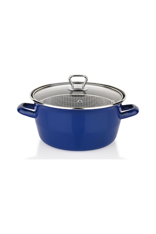 Schafer Fry Çıtır Kızartma Tencere 3 Parça 22 CM Lacivert