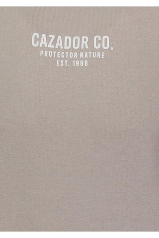 Cazador Erkek 3 İplik Sweatshirt Şardonsuz 5242 Gri Gri