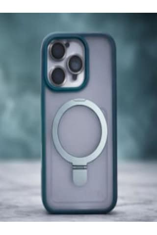 Mmc Trend Apple Uyumlu iPhone 16 Pro Max Lensli Telefon Kılıfı Mavi
