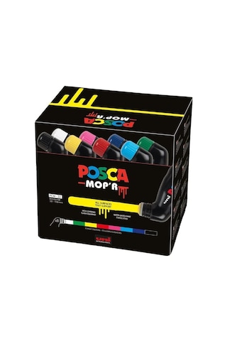 Uni Posca 3.0-19.0 Su Bazlı Mop Markörü 8 Li Set Pcm-22c