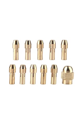 Mandren Torrna 11 Adet Set 0.5 - 3.2 MM Matkap Ucu Mandren Takımı