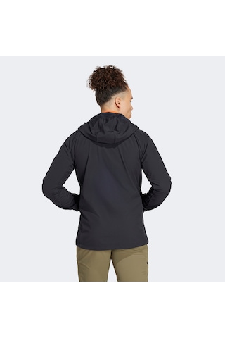 Adidas Terrex Xperior Erkek Siyah Koşu Ceket - Iw9443