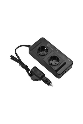 Ulzyvf 200w Araç İnvertörü 12v'den 220v'ye Avrupa Standart Soketli