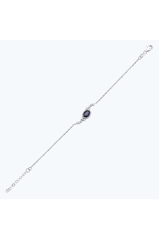 Altınbaş Pırlanta Safir Oval Bileklik Erm1017s-14k