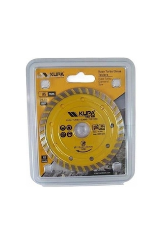 Kupa Elmas Turbo Daire Testere Kesme Taşı 180 Mm.