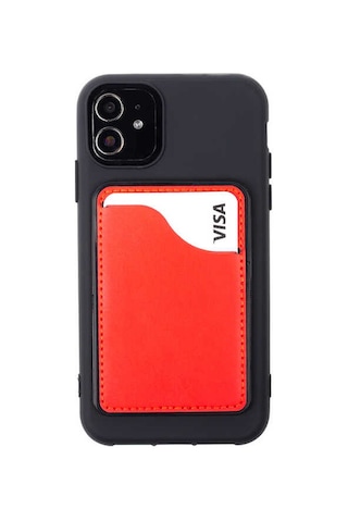 Kilifone - Telefon Arkası Pro Kartlık - Kahverengi - T18426 Kahverengi