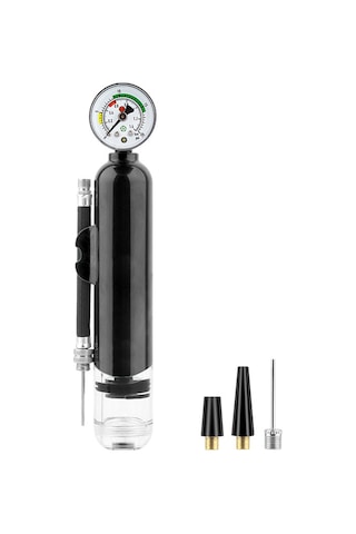 Lemestar Küçük Siyah Abs Hava Pompa, 1.4bar Hızlı Enflasyon, Spor Topları İçin Taşınabilir Lastik Şişirici