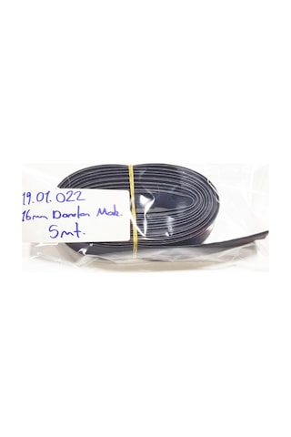 16mm Isı İle Daralan Siyah Makaron 5 Metre, Daralma Oranı 2/1, Çalışma -55/+125 Derece