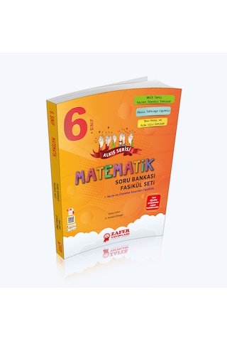 Zafer Yayınları 6. Sınıf Matematik Soru Bankası Fasikül Seti