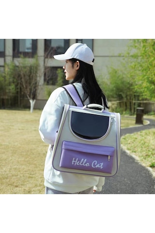 Jokmae Tüy Tırmıklı Kedi Çantası Seti Pembe