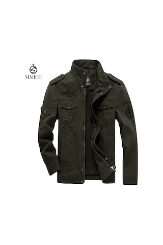 Erkek Kışlık Pamuklu Ceket Yeşil