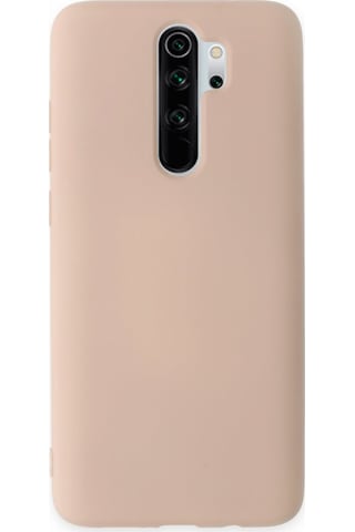 Xiaomi Redmi Note 8 Pro Kılıf Nano Lansman Silikon Arka Kapak Pudra