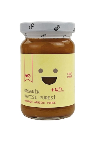 OG natural 4'lü Organik Kayısı Püresi 100 G +4 Ay