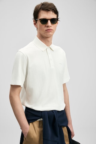 Lufian Hudson Smart Erkek Polo T-shirt 111040234 Beyaz