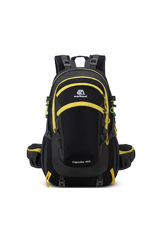 Dianziye Hafif Ve Konforlu 40l Outdoor Sırt Çantası - Yürüyüş Ve Kamp İçin Siyah