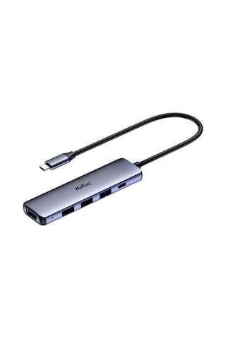 Netac Wf13 5-in-1 Type-c Media Docking Station Nt08wf13-30gr