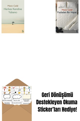 Herkes Kendine Yabancı + Fazladan Bir Hayat + Okuma Sticker'ları