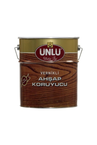Ünlü Vernikli Ahşap Koruyucu 2.5 L Ünlü Vernikli Ahşap Koruyucu 2.5 L