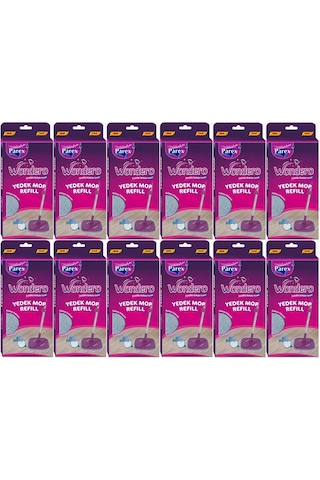 Parex Wondero Yedek Paspas Mop Refill 12'li