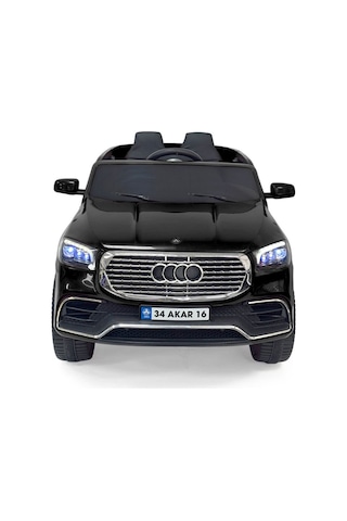 Admire Audi Kumandalı Akülü Araba 12 Volt Siyah