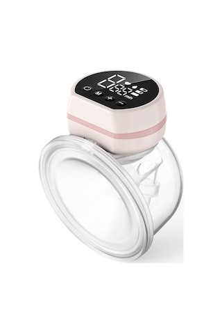 Moveevo Sınır Ötesi Giyilebilir Elektrikli Göğüs Pompası Büyük Emiş Görünmez Hepsi Bir Arada Eller Serbest Taşınabilir Sessiz Pembe