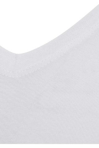 Dodes Star 206 Modal Yarım Kol V-yaka T-shirt Atlet