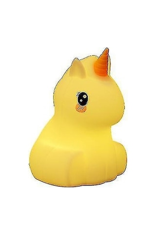 Soulader Yatak Odası İçin Dekoratif Işık Efektli Gece Lambası Sari