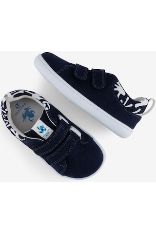 Smart Walker Recycled Canvas Eco Lacivert Barefoot Çocuk Ayakkabı-eco Lacivert