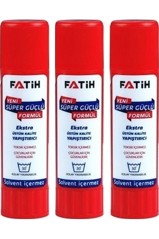 Glue Stick Yapıştırıcı Katı Yapıştırıcı 20 Gr Ruj Yapıştırıcı 3 A
