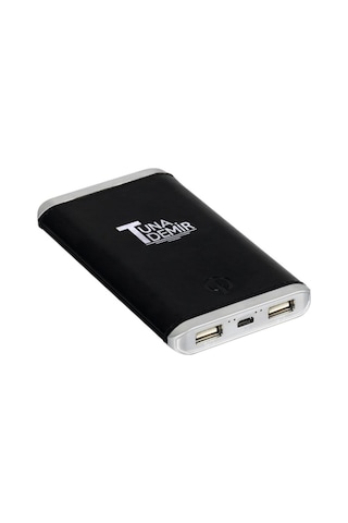 Kişiye Özel Siyah 6000 Mah Powerbank
