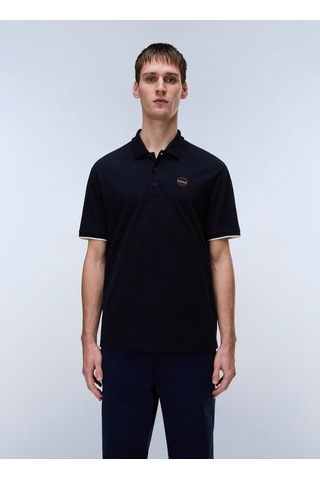 Napapijri E-badge Ss 1-np0a4gac1761 Lacivert Erkek Polo T-shirt